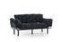 Sofa za 3 sjedala Nitta Triple - Crna
