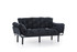 Sofa za 3 sjedala Nitta Triple - Crna