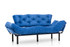 Sofa za 3 sjedala Nitta Triple - Plava