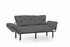 Sofa za 3 sjedala Nitta Triple - Siva