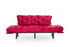 Sofa za 3 sjedala Nitta Triple - Maroon