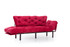 Sofa za 3 sjedala Nitta Triple - Maroon