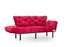 Sofa za 3 sjedala Nitta Triple - Maroon