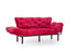 Sofa za 3 sjedala Nitta Triple - Maroon