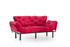 Sofa za 3 sjedala Nitta Triple - Maroon