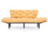 Sofa za 3 sjedala Nitta Triple - Senf