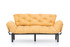 Sofa za 3 sjedala Nitta Triple - Senf