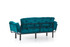 Sofa za 3 sjedala Nitta Triple - Petrol Green