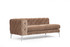 4-sjedala Sofa Como - tamno krem