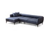 Ugaona sofa Belissimo Lijevo - Plavo Ugaona sofa Belissimo Lijevo - Plavo