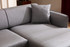 Ugaona sofa Belissimo desno - siva Ugaona sofa Belissimo desno - siva