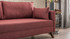 Ugaona sofa Ugaona garnitura Bella Lijeva 1 - Claret Red Ugaona sofa Ugaona garnitura Bella Lijeva 1 - Claret Red