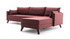 Ugaona sofa Bella Kutna Sofa Desna 1 - Claret Red Ugaona sofa Bella Kutna Sofa Desna 1 - Claret Red