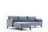 Ugaona sofa Bella Soft Köşe Koltuk Lijeva - Plava Ugaona sofa Bella Soft Köşe Koltuk Lijeva - Plava