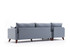 Ugaona sofa Bella Soft Köşe Koltuk Lijeva - Plava