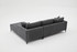 Ugaona sofa Berlin desno - antracit, crna Ugaona sofa Berlin desno - antracit, crna