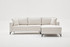 Ugaona sofa Berlin desno - krem, crna Ugaona sofa Berlin desno - krem, crna