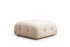 Ugaona sofa Bubble krema Bouclette L1-O1-1R-PUF Ugaona sofa Bubble krema Bouclette L1-O1-1R-PUF