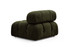 Ugaona sofa Bubble Green L1-O1-1R-PUF Ugaona sofa Bubble Green L1-O1-1R-PUF