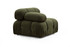 Ugaona sofa Bubble Green L1-O1-1R-PUF Ugaona sofa Bubble Green L1-O1-1R-PUF