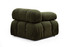 Ugaona sofa Bubble Green L1-O1-1R-PUF