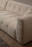 Ugaona sofa Cady 3 sjedala lijevo - bež