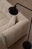 Ugaona sofa Cady 3 sjedala lijevo - bež