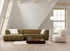 Ugaona sofa Cady 3 sjedala lijevo - kaki