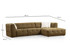 Ugaona sofa Cady 3 sjedala desno - kaki Ugaona sofa Cady 3 sjedala desno - kaki