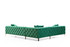 Ugaona sofa Como lijevo - zeleno