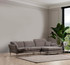 Ugaona sofa Costor Corner Desno Siva