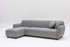 Ugaona sofa Eddy Corner (CHL-3R) - svijetlo siva