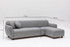Ugaona sofa Eddy Corner (L3-CHL) - svijetlo siva