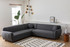 Ugaona sofa Eddy Corner 2 (3L-C-3R) - tamno siva