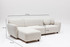 Ugaona sofa Eddy Corner Lijevi (CHL-3R) - Bijela