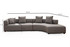 Ugaona sofa Gondol-1 (L3-CHL) - Siva