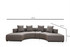 Ugaona sofa Gondol-2 (CHL-SOL-CHL-SAĞ) - Siva