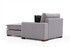 Ugaona sofa Lena Corner - svijetlo siva