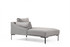 Ugaona sofa Leo Corner Lijevi - Siva