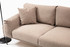 Ugaona sofa Leo Corner desno - Mocha