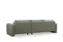 Ugaona sofa Lily Corner desno zeleno