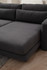 Ugaona sofa Lily Corner desno siva