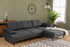 Ugaona sofa Mustang Veliki desni - Antracit