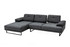 Ugaona sofa Mustang mali lijevo - antracit