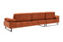 Ugaona sofa Mustang Mali Lijevi - Narandžasti