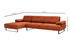 Ugaona sofa Mustang Mali Lijevi - Narandžasti