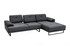 Ugaona sofa Mustang mali desni - antracit