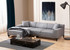 Ugaona sofa Petra L Corner - svijetlo siva