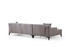Ugaona sofa Petra L Corner - svijetlo siva