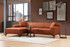 Ugaona sofa Petra L Corner - Orange